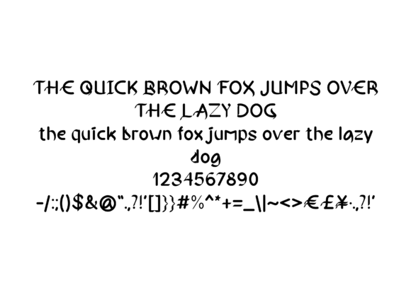 Cloudezert Font PNG with transparent background - Preview 3