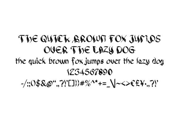 Counter Theblack Font - Preview 3