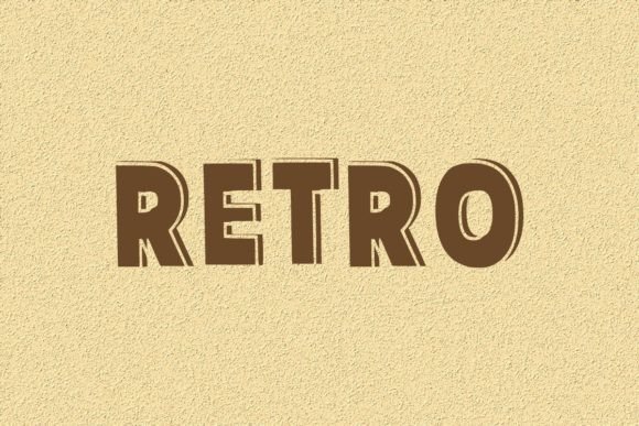 Dallas 1972 Font - Preview 2
