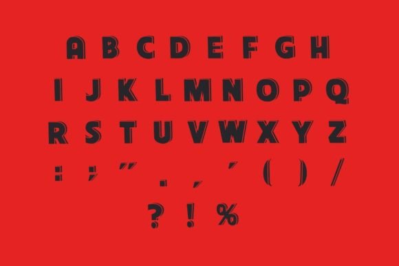 Dallas 1972 Font - Preview 4