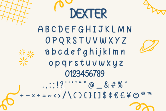 Dexter Font - Preview 1