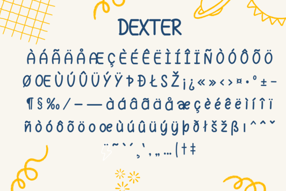 Dexter Font - Preview 2