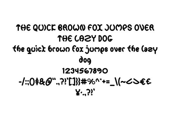 Halfmoon Liner Font - Preview 3