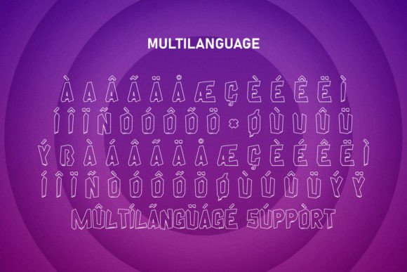 Silly Fun Font PNG with transparent background - Preview 5