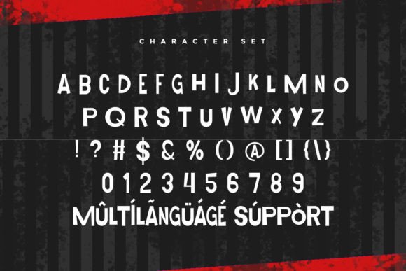 Abrade Rock Font - Preview 3
