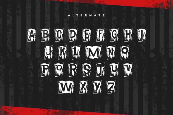 Abrade Rock Font - Preview 5