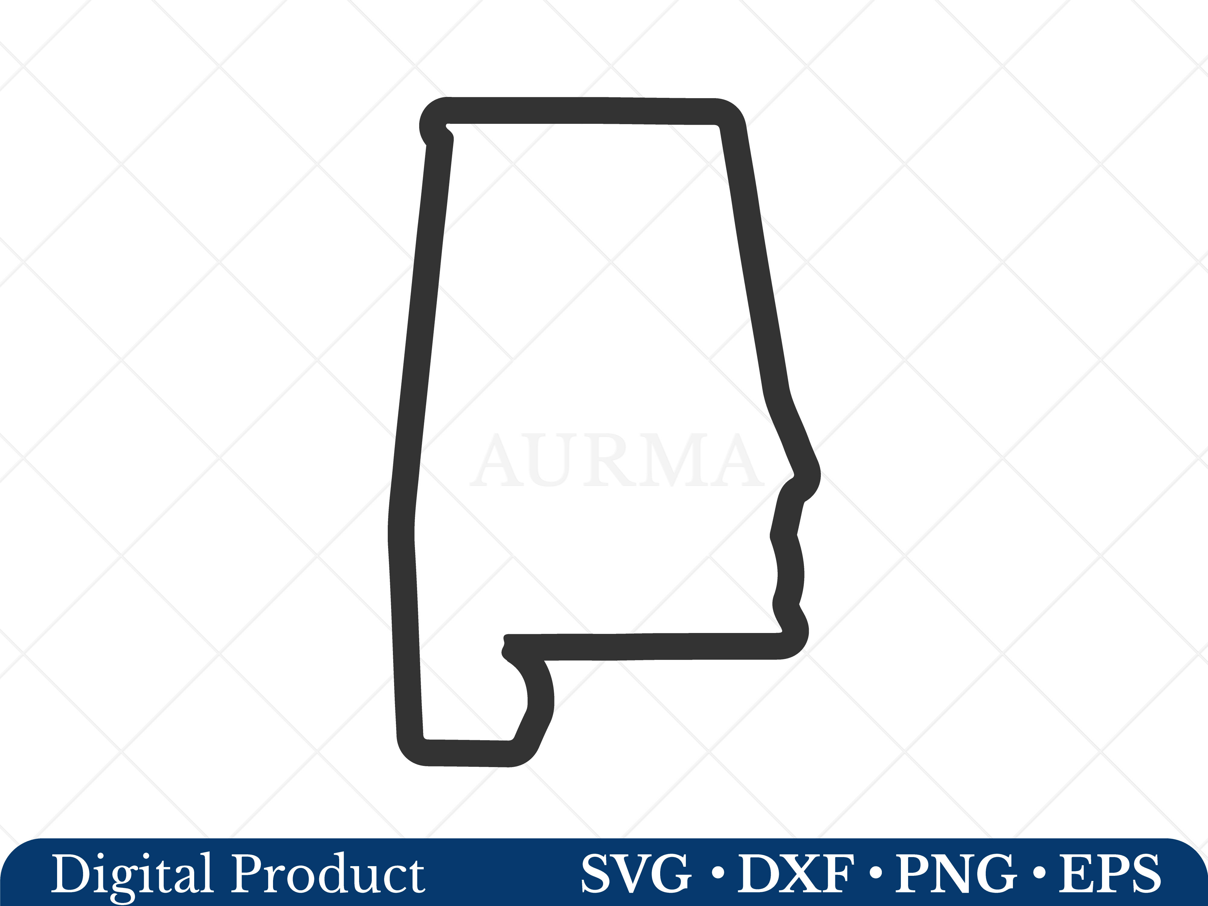 Alabama State Svg, Alabama Png