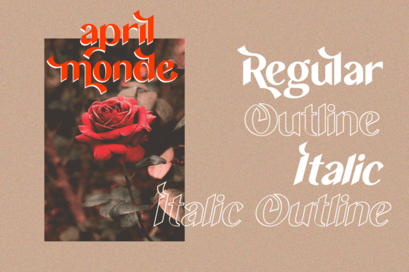 April Monde Font - Preview 2