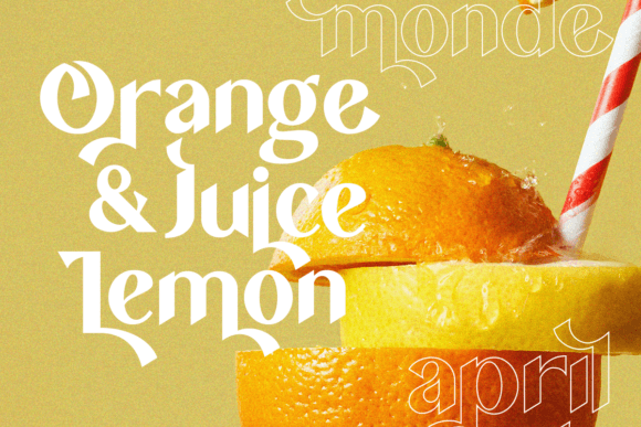 April Monde Font - Preview 4