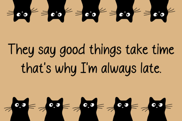 Black Cat Font - Preview 2