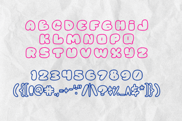 Bobagum Font - Preview 5