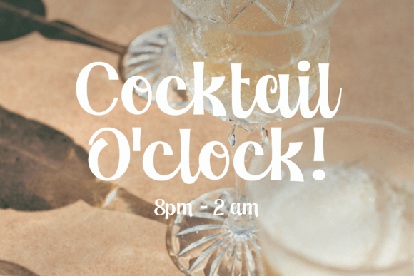 Dandy Script Font - Preview 3