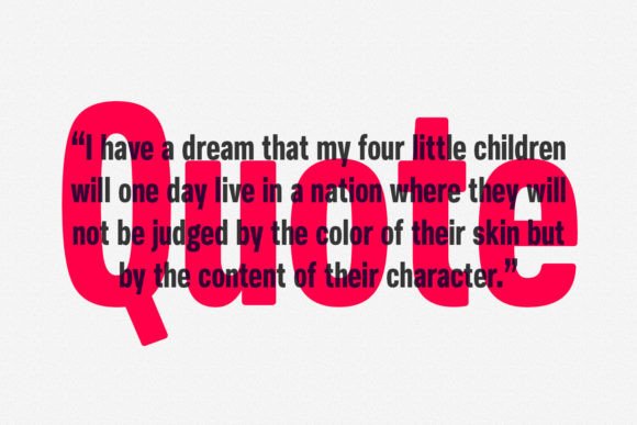 Gigenham Font - Preview 1