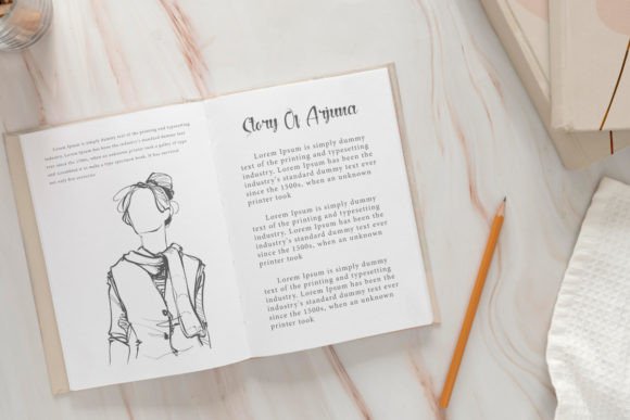 Glowing Skin Font - Preview 5