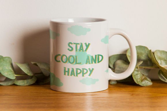 Green Balloon Font PNG with transparent background - Preview 3