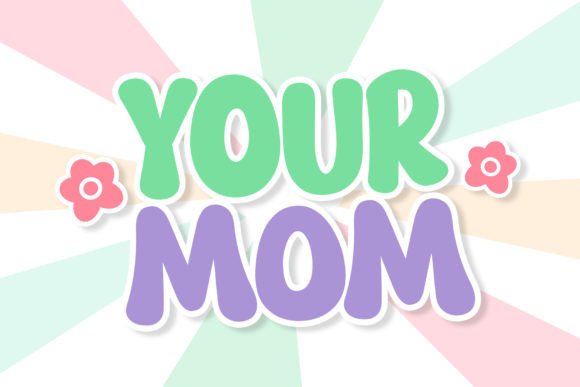 Groovy Cute Font - Preview 3