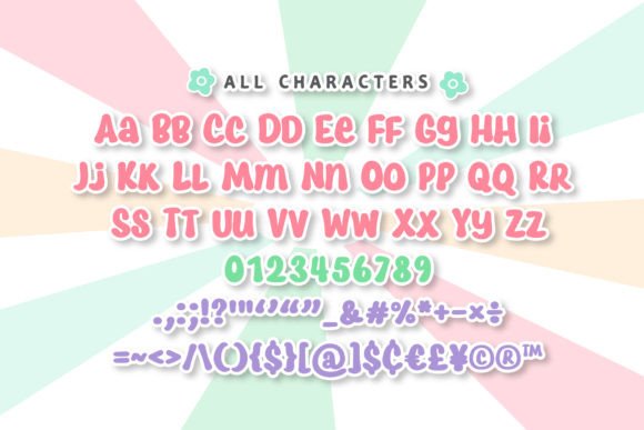 Groovy Cute Font - Preview 6