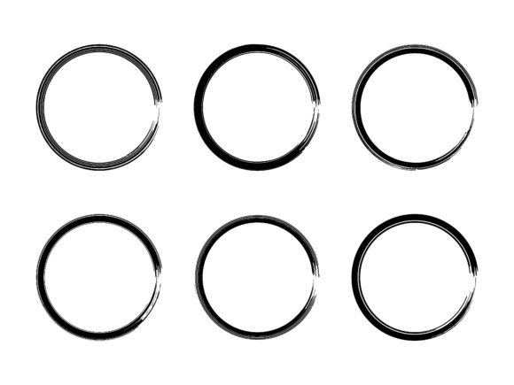 Grunge Frame Vector Set