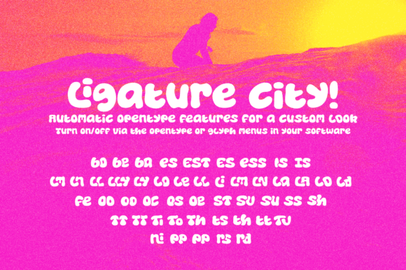 Island Life Font PNG with transparent background - Preview 2