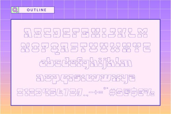 Keyute Font PNG with transparent background - Preview 6