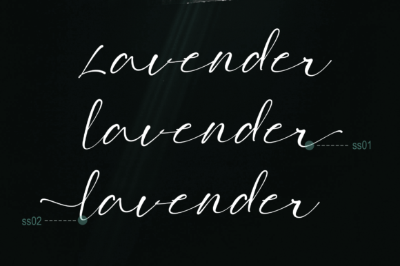 Larvida Font PNG with transparent background - Preview 4