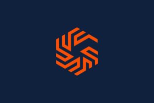 Letter G hexagon logo.