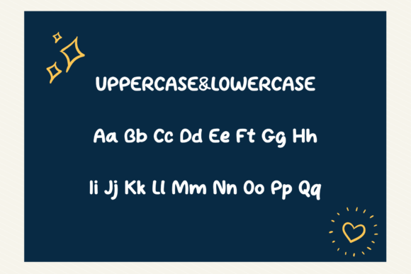 Outstanding Teacher Font PNG with transparent background - Preview 3
