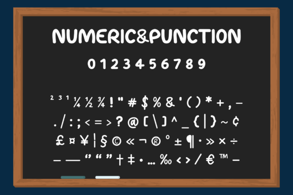 Outstanding Teacher Font PNG with transparent background - Preview 4