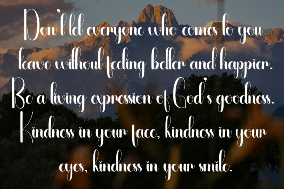 Afraid Font - Preview 5