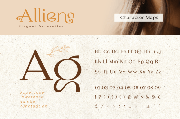 Allieno Font - Preview 1
