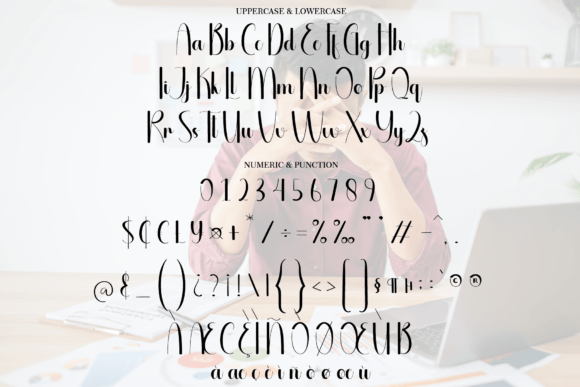 Busy Font - Preview 4