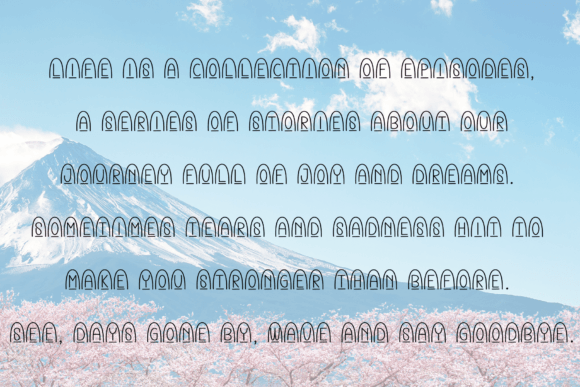 Camping Font - Preview 5