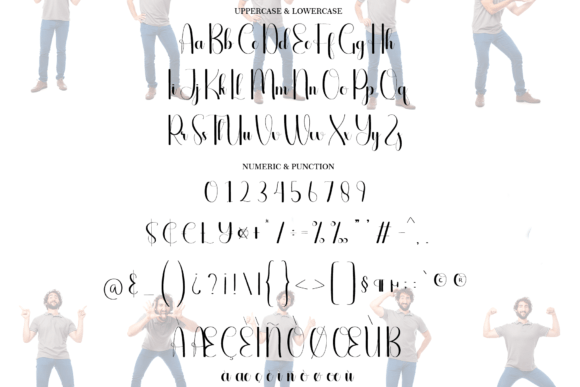 Character Font - Preview 4