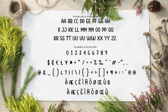 Creative Outside Font PNG with transparent background - Preview 6
