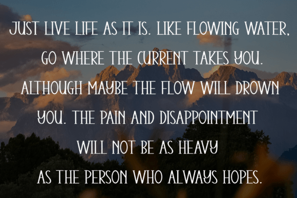 Humble Present Font - Preview 5