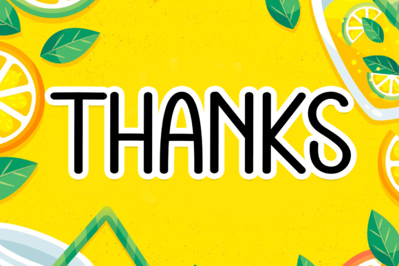 Lemonade Farmhouse Font PNG with transparent background - Preview 6