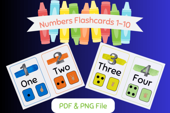 Numbers Flashcards 1-10