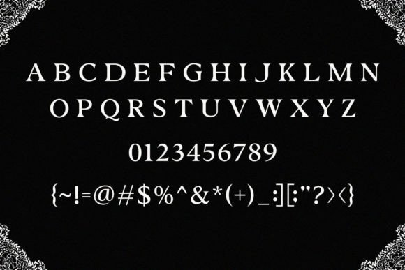 Qersa Font PNG with transparent background - Preview 3