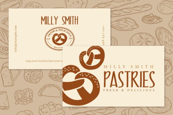 Baguette Bread Font - Preview 1