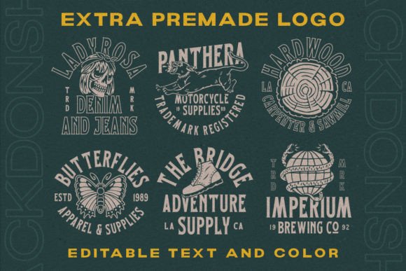 Black Donshine Font - Preview 1