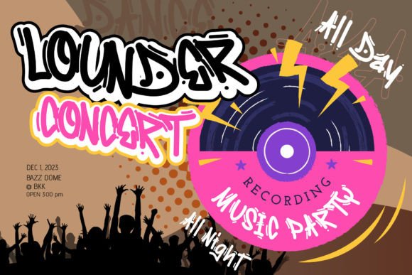 Dash Musick Font - Preview 2