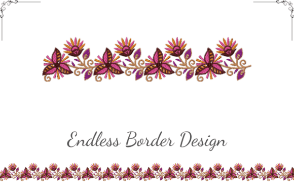 Floral Border
