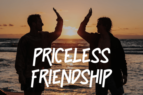 Friendofbest Font PNG with transparent background - Preview 2
