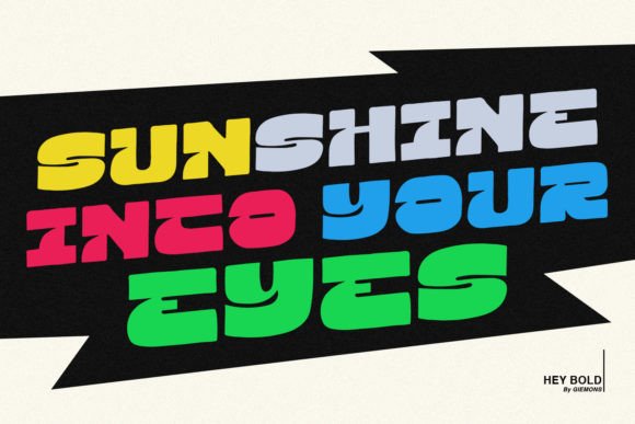 Hey Bold Font PNG with transparent background - Preview 6