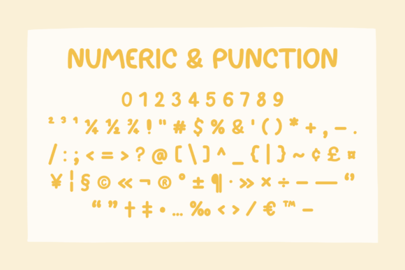 Honey Lemon Font - Preview 4