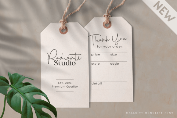 Mallcity Font font preview - 6