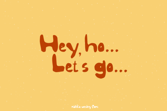 Mallika Wesley Font PNG with transparent background - Preview 1