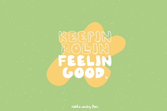 Mallika Wesley Font PNG with transparent background - Preview 3