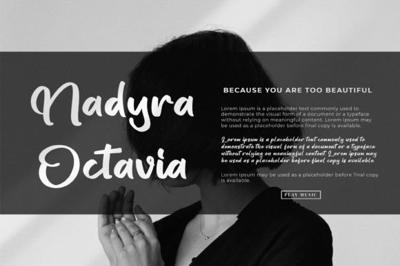 Monella Cattresh Font PNG with transparent background - Preview 2