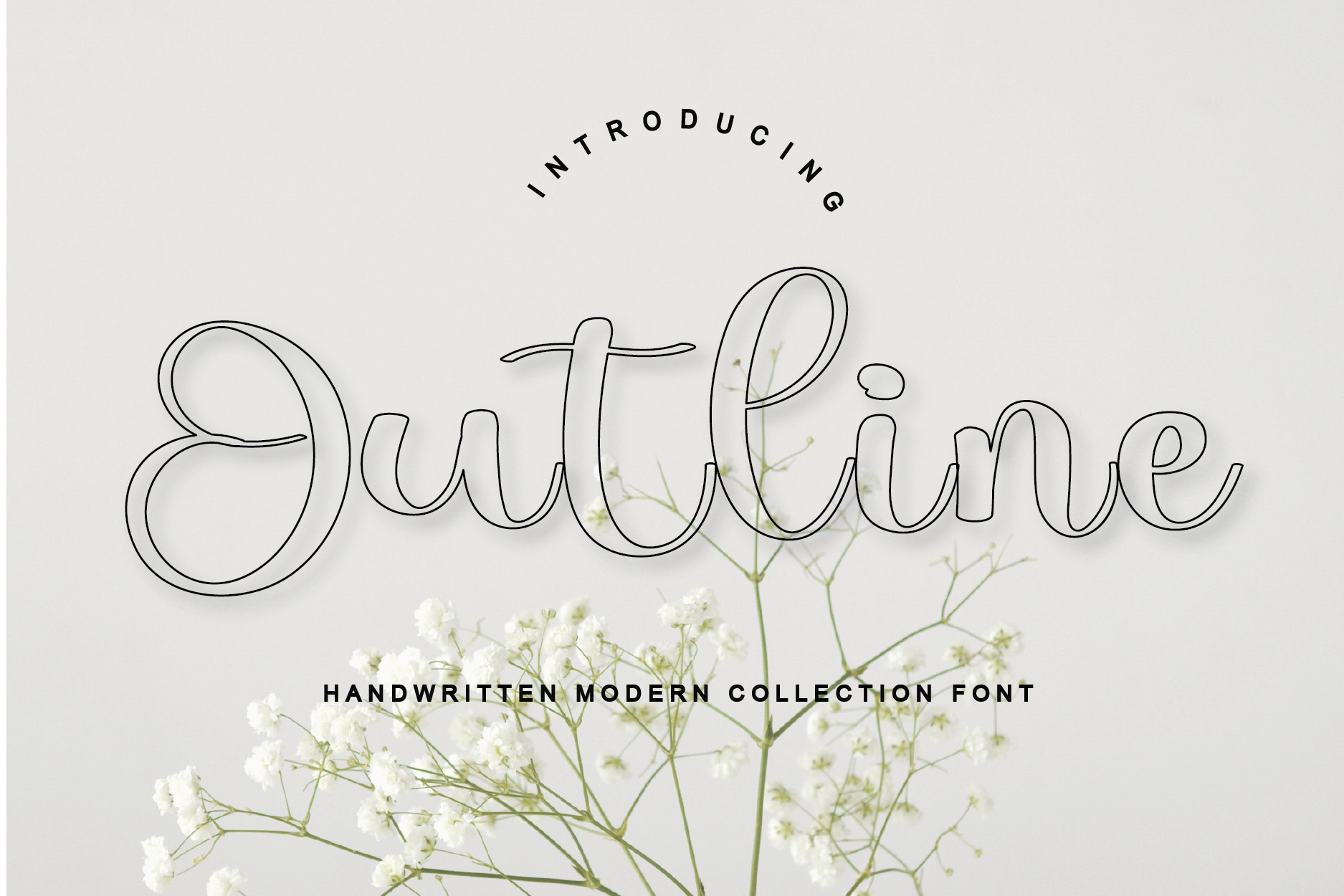 Outline Font by hl_studio preview